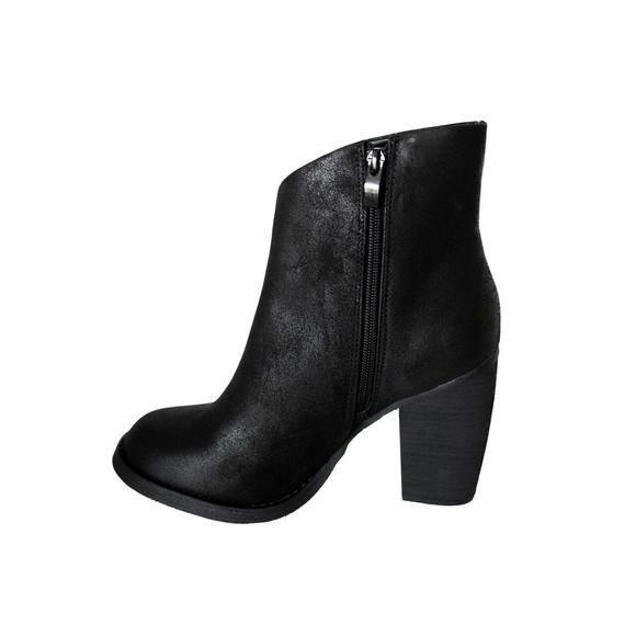 NEW SBICCA women's bennington asymmetrical ankle boot in black - Picture 2 of 5